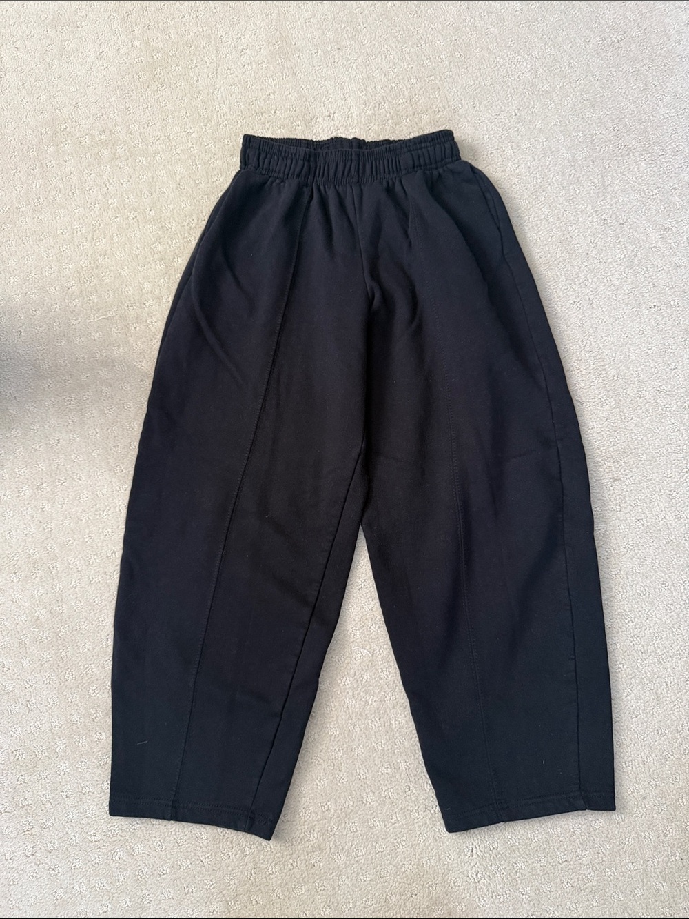 Zara Black Women's Relaxed Track Joggers